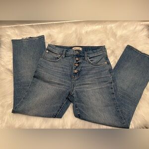 Madewell Classic Blue Straight Leg Jeans